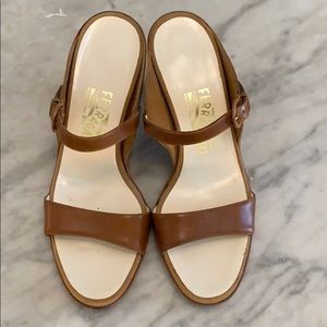 Luggage Ferragamo Heeled Slides